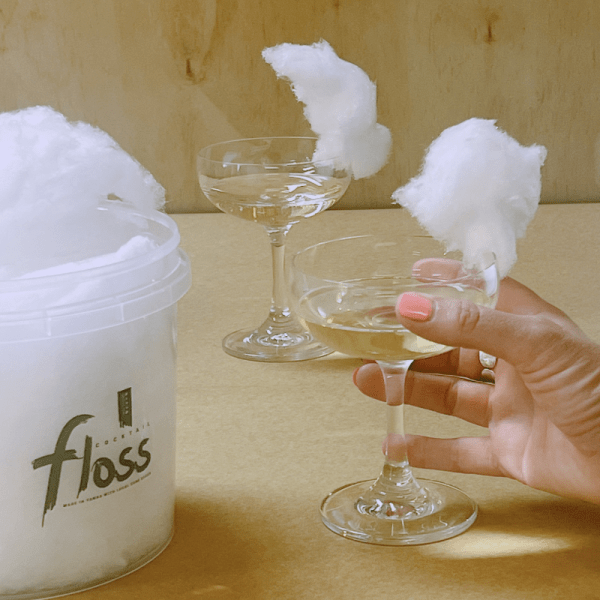 White Citrus cocktail floss, perfect for wedding/hens/celebration party drinks